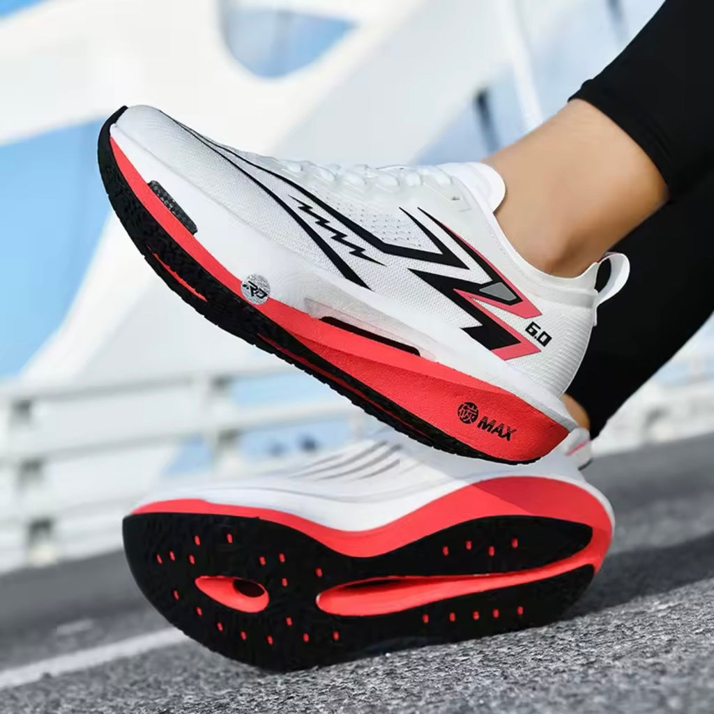 Zapatillas Running Pro Max 6.0 – Velocidad Extrema y Amortiguación de Alto Impacto