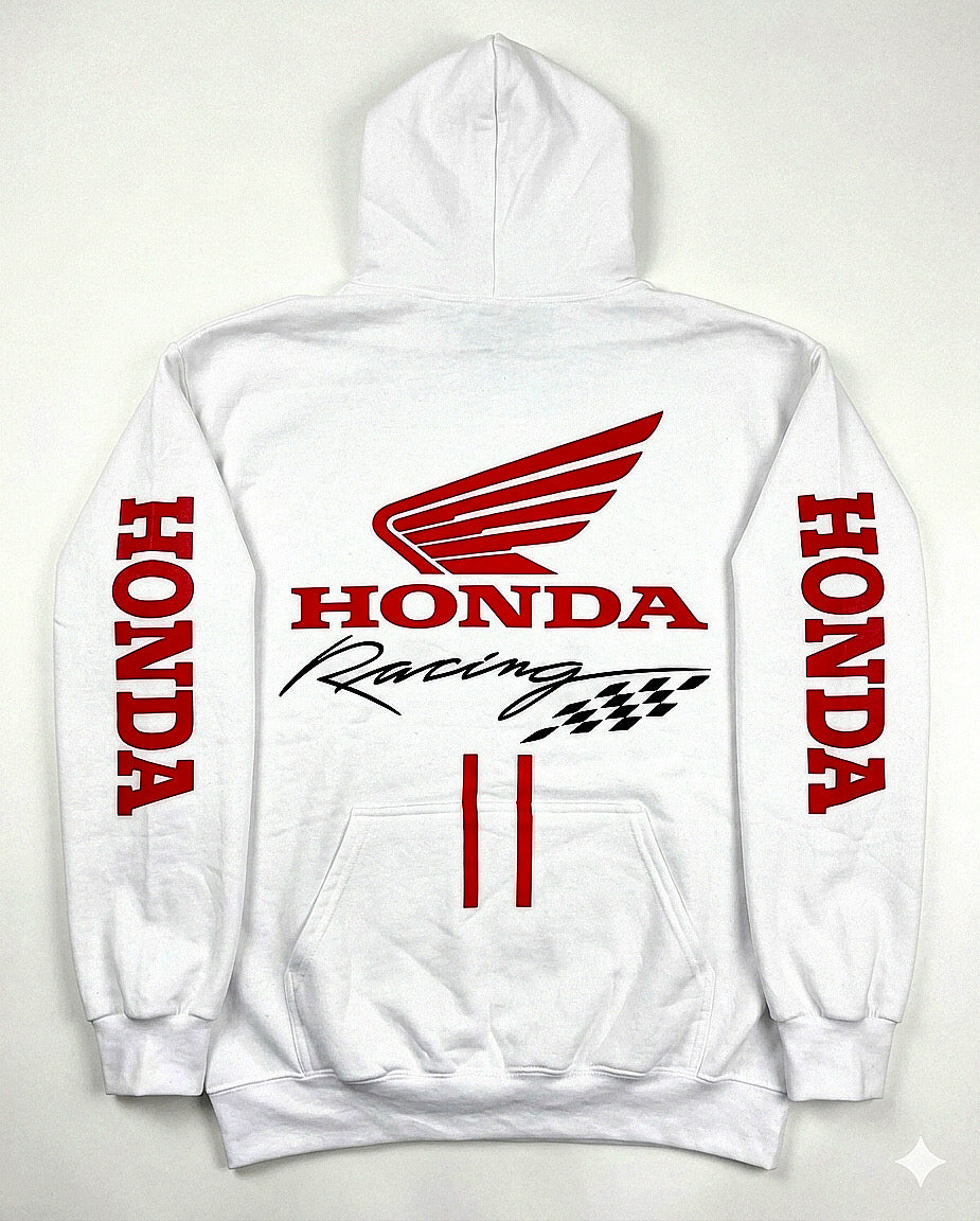 Buzo Hoodie Honda Racing - Streetwear)