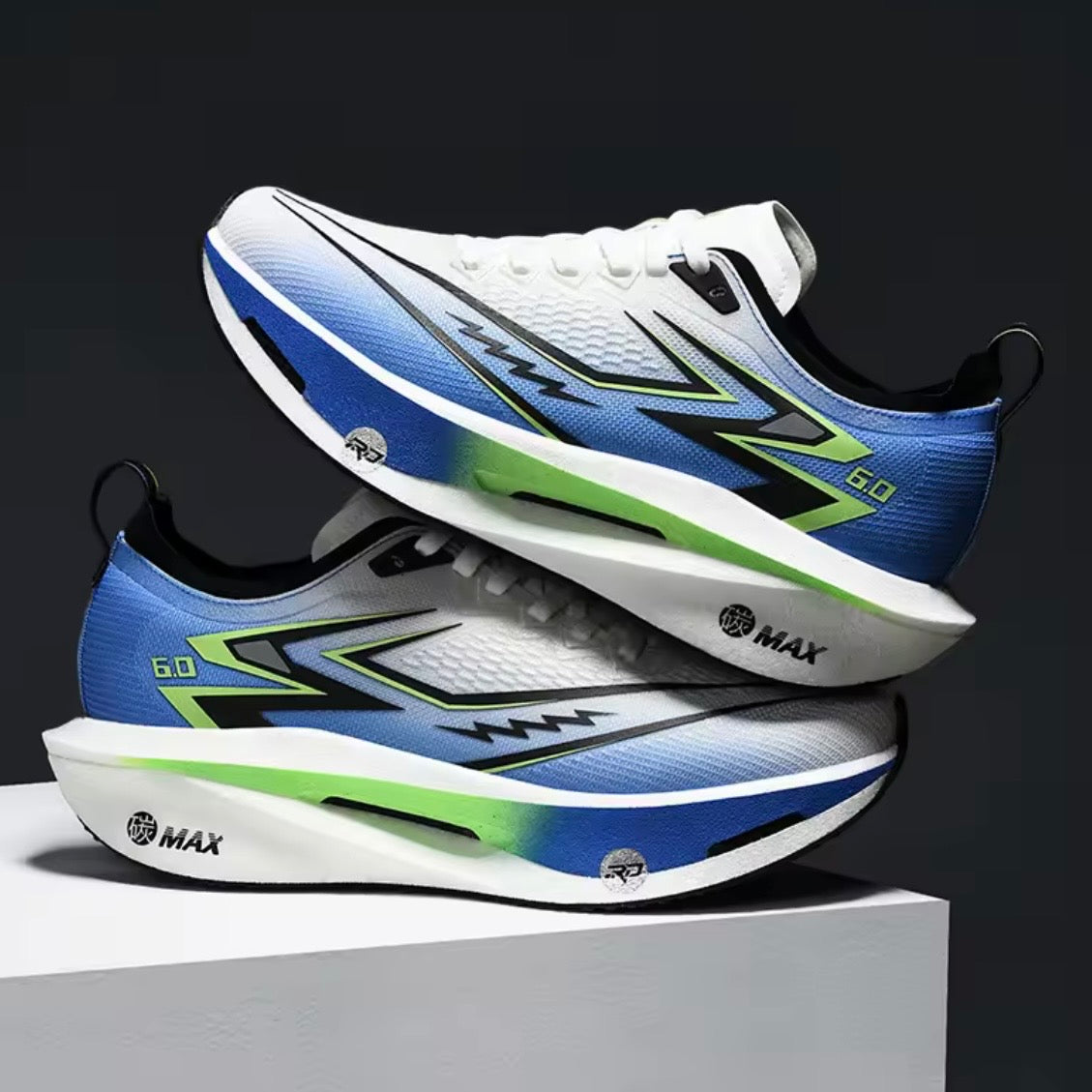 Zapatillas Running Pro Max 6.0 – Velocidad Extrema y Amortiguación de Alto Impacto