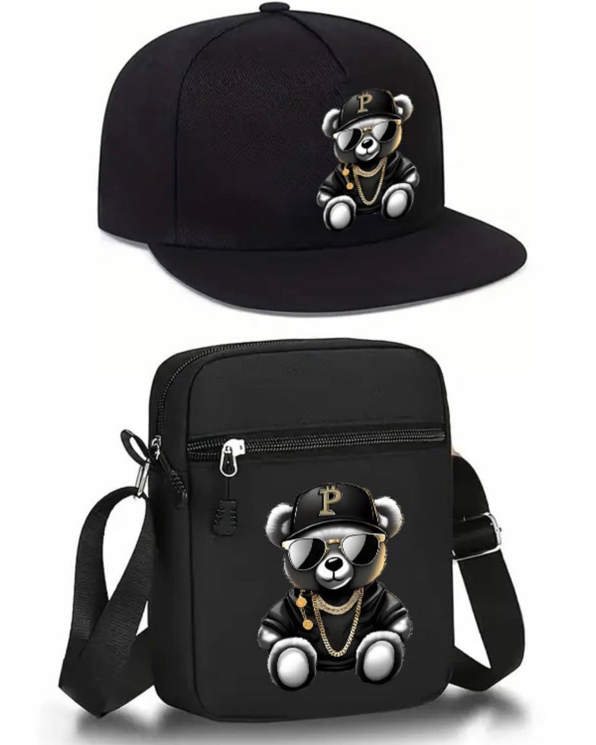 Gorra Street + Riñonera Crossbody Lingrui