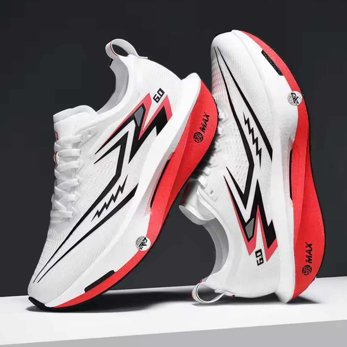Zapatillas Running Pro Max 6.0 – Velocidad Extrema y Amortiguación de Alto Impacto