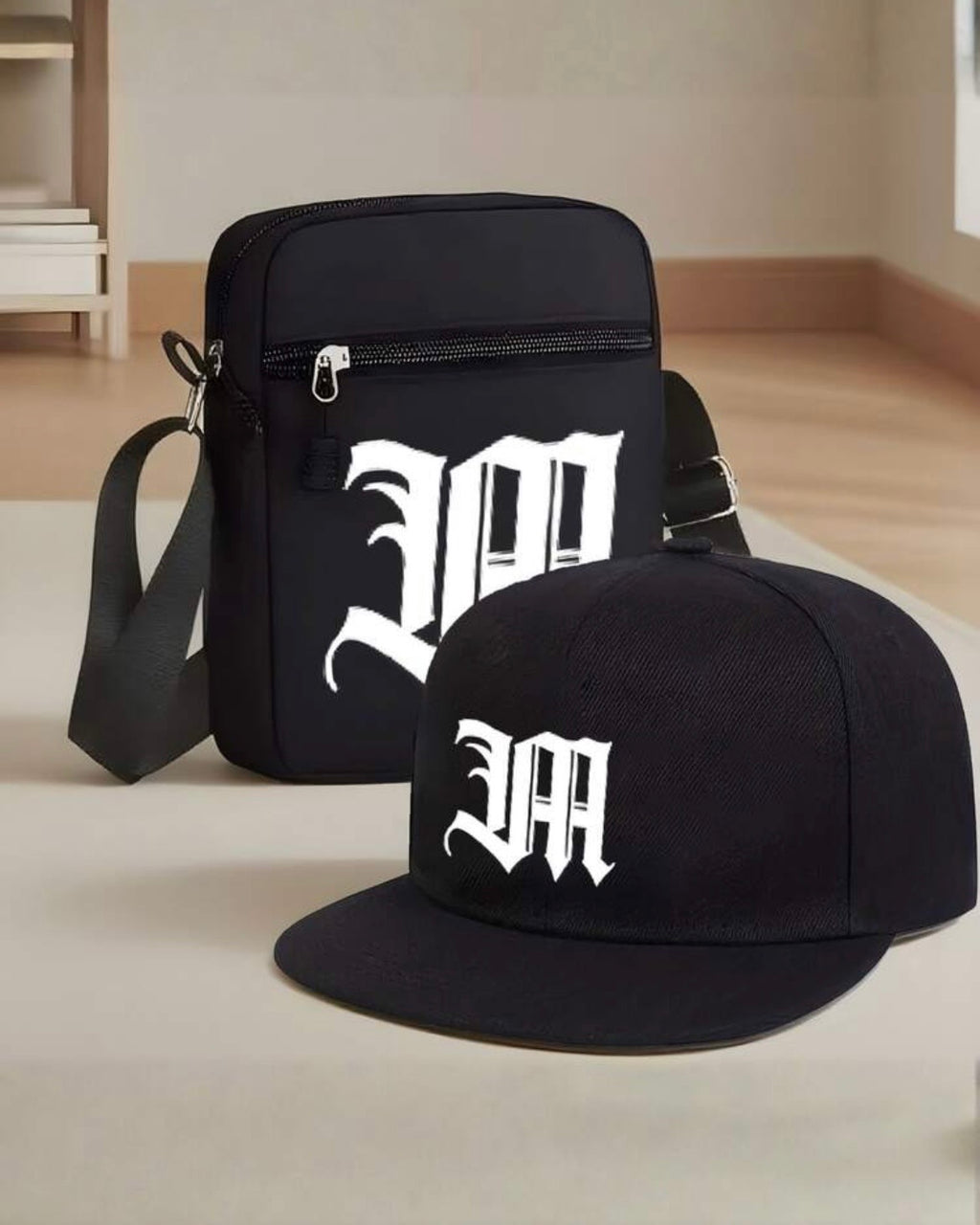 Gorra Street + Riñonera Crossbody Lingrui