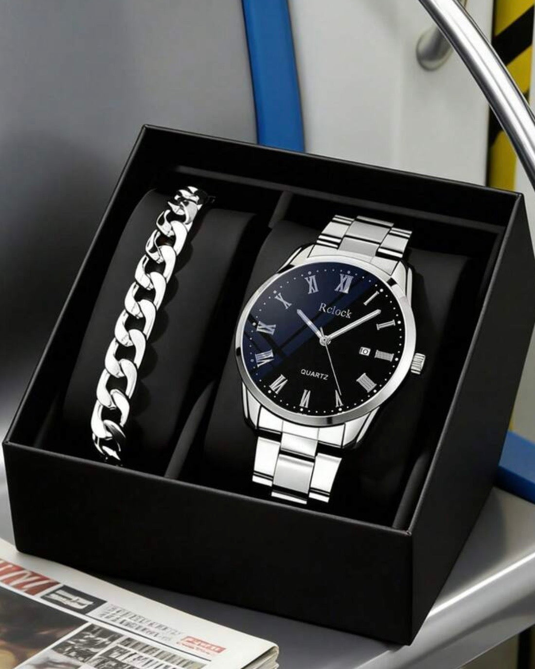 Reloj de Cuarzo Minimalista y Casual para hombre