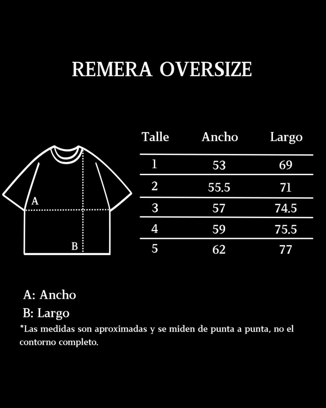 REMERA OVERSIZE GÉNESIS