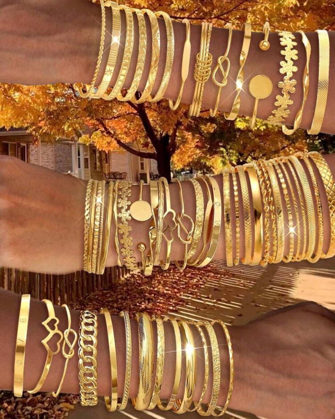 Set de Brazaletes y Pulseras de Alta Gama