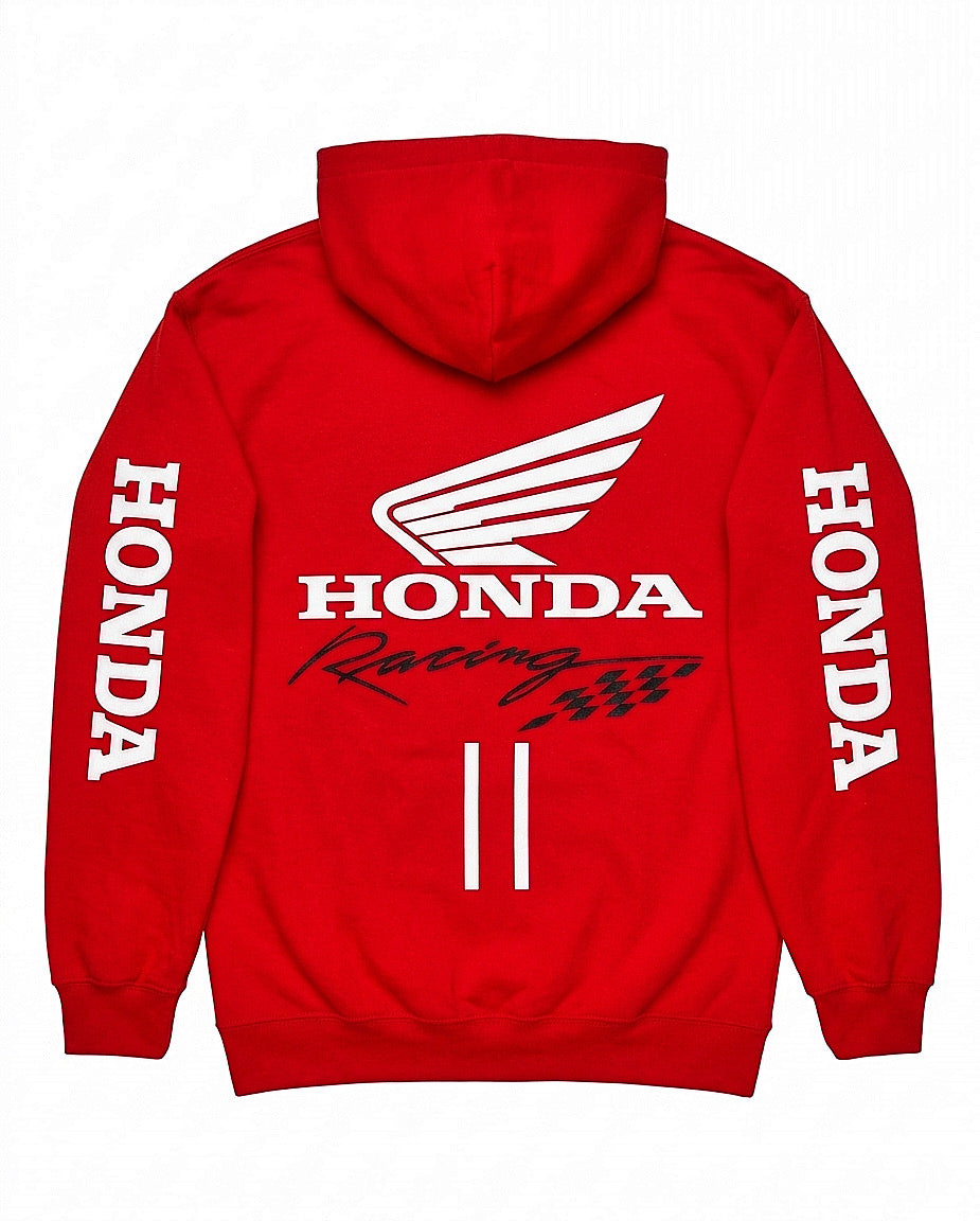 Buzo Hoodie Honda Racing - Streetwear)